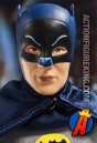 Classic TV Adam West Batman 8-Inch Action Figure with authentic fabric outfit.