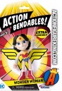 NJ CROCE DC COMICS ACTION BENDABLES 4-INCH SCALE WONDER WOMAN FIGURE