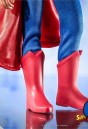 A detailed view of this 8-inch Super Friends Superman action figure.