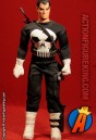 Fully articulated with cloth uniform custom sixth-scale Punisher figure.