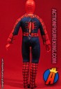 Rear view of this 8-inch Spider-Man action figure from Mego.