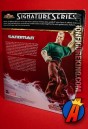 Rear artwork from this Marvel Signature Series Sandman action figure from Hasbro.