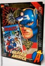 Marvel Famous Cover Series 8 inch Captain America window box package.