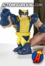 Activate the Wolverine Battlemasters figure using your fingers.