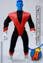 Marvel Famous Cover Series 8 inch Nightcrawler action figure with authentic fabric outfit.