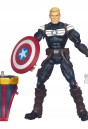 Marvel Legends Steve Rogers action figure with Terrax build-a-figure piece.