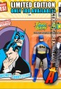 8-Inch Retro-Cloth Two-Pack Batman and Bruce Wayne action figures.