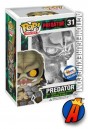 Funko Pop! Movies Gemini Exclusive Clear Predator figure.