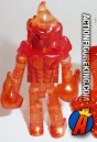Fully articulated Marvel Minimates Human Torch figure.