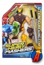 A packaged sample of this second editon Wolverine Marvel Super Hero Mashers action figure from Hasbro.