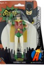 A packaged sample of this 2014 bendable Robin figure part of the Batman Classic TV series.