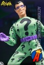 8-inch scale Retro-Action Riddler action figure with removable cloth outfit.