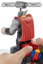 Use the controller to fight this Marvel Battlemasters Thor figure.