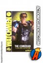 13 inch DC Direct fully articulated The Comedian action figure with authentic fabric outfit.