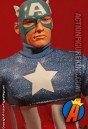 Nice custom sixth-scale Captain America action figure with cloth uniform.