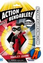 NJ CROCE DC COMICS ACTION BENDABLES 4-INCH HARLEY QUINN FIGURE