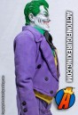 Sideview of this sixth-scale custom Joker with highly detailed fabric suit.