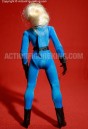 Famous Cover Series 8 Inch tall, fully articulated Invisible Woman figure with removable fabric outfit.