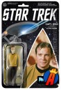 3.75-inch Star Trek Captain Kirk retro action figure from ReAction.