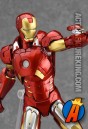 Iron Man, The Golden Avenger is ready to battle as this 6-inch scale Figma figure.
