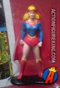 Detailed view of this DC Comics Super-Heroes 2 inch Supergirl die-cast metal figure.