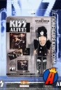 A packaged sample of this KISS Series Six Alive The Starchild (Paul Stanley) fully articulated 8-inch action figures with removable cloth uniform.
