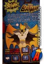Rear artwork from this Classic TV Series Batman figure from Mattel.