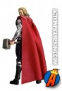 This Thor Figma figure is articulated with a cloth cape and removable hammer.