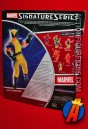 Rear artwork from this Marvel Signature Series Wolverine by Hasbro.