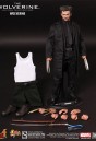 Hot Toys 12 inch Wolverine movie action figure comes with two outfits and lots of accessories.