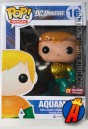 A packaged sample of this Funko 6-inch Pop Heroes New 52 Aquaman figure.