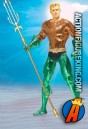 13 inch DC Direct fully articulated Aquaman action figure with authentic fabric uniform.