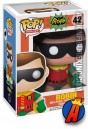 A packaged sample of this Funko Pop Heroes Robin 1966 figure based on Burt Ward.