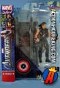 A packaged sample of this Marvel Select Avengers Movie Hawkeye action figure.