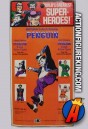 Rear artwork from this Kresge 8-inch scale Penguin figure by Mego.