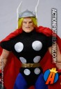 Ripped from the pages of the Avengers is this Famous Cover Series Mighty Thor action figure.
