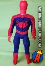 Rearview of this Mego sixth-scale Spider-Man action figure.