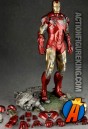 Iron Man Mark VI action figure comes with everything seen here.