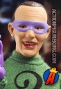 Classic TV Frank Gorshin Riddler 8-Inch Action Figure with authentic fabric outfit.