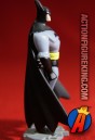 This Mattel die-cast Batman figure is made from metal with plastic accents.