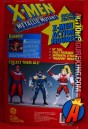 Rear artwork from this X-Men Deluxe 10-inch K•B Exclusive Metallic Mutant Magneto action figure from Toybiz.
