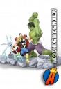 MARVEL AVENGERS HULK VERSUS THOR 10-Inch High Light-Up Sculpture.