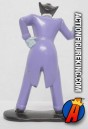 Rear view of this 2 inch Batman Animated die-cast metal Joker figure.