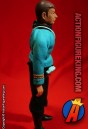 Side view of this Star Trek Bones McCoy action figure from Mego.