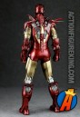 Rearview of this Iron Man Mark VI figure from Hot Toys.