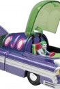 Open the top of this Jokermobile from Corgi and you reveal the Joker himself!