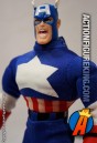 Marvel&#039;s Famous Cover Series Mego-type Captain America action figure.