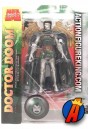 A packaged sample of this Marvel Select Doctor Doom action figure from Diamond Select Toys.