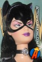 Detailed shot of Barbie as Catwoman from Mattel.
