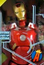 A detailed view of this limited edition quarter-scale Iron Man figure from Neca.